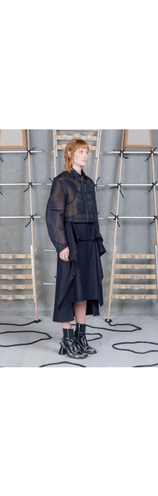 Frog Blouse, Black Spacer OS/S