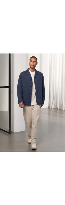 Elmar Blazer, Linen Cold Navy