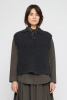 Polo Vest Pullover, Charcoal