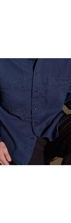 Dario Shirt, Indigo Mid Blue