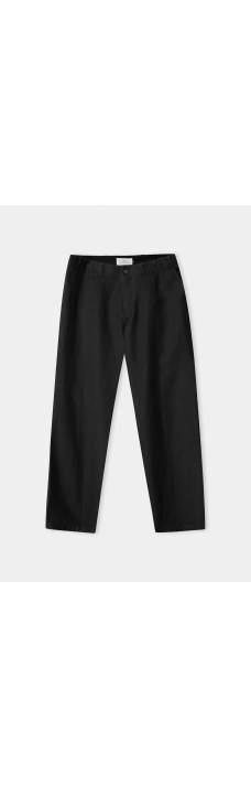 Waban Trousers, Linen Black