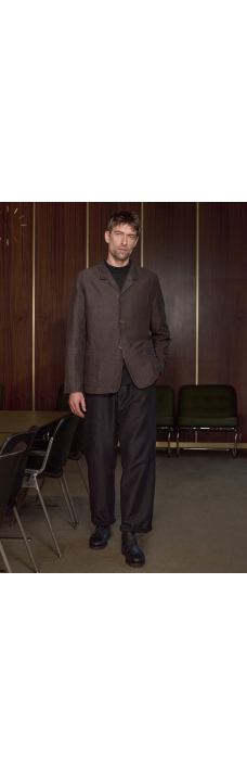 Waban Trousers, Linen Black