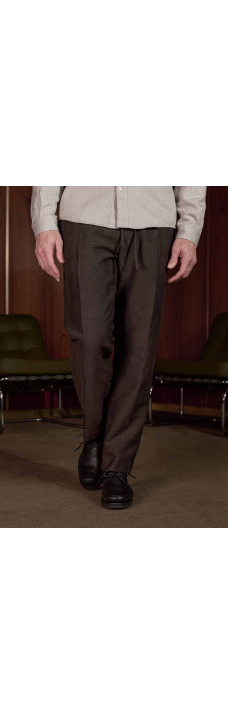 Magnus Trousers, Linen Coffee
