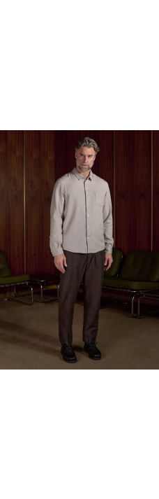 Magnus Trousers, Linen Coffee