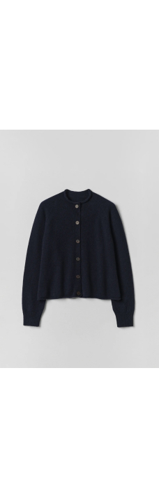 Heathery Cardigan, Darkest Navy