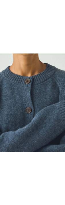 Eden Cardigan, Stormy Blue
