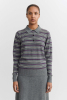 Polo LS, Steel Mel./Violet