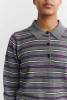 Polo LS, Steel Mel./Violet