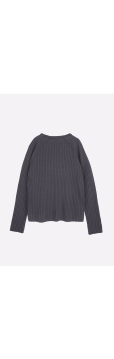 Raglan Top, Charcoal