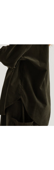 Refraction Cord Shirt, Brown