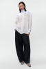 Curved Baggy Jeans, Black