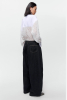 Curved Baggy Jeans, Black