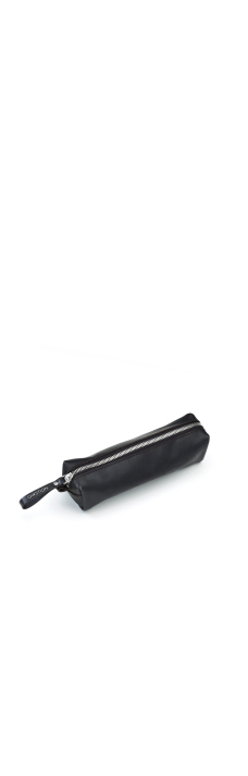 Pencil Case, Black Leather