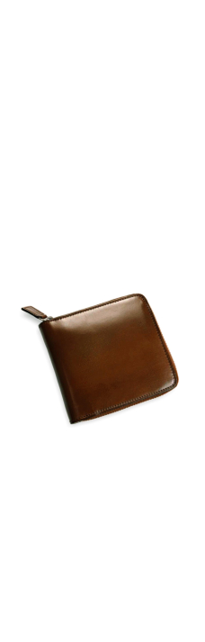 Bi-fold Wallet Zip full, Dark Brown 2