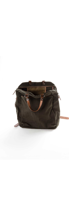 KBS Backpack Zip, khaki dark/brown
