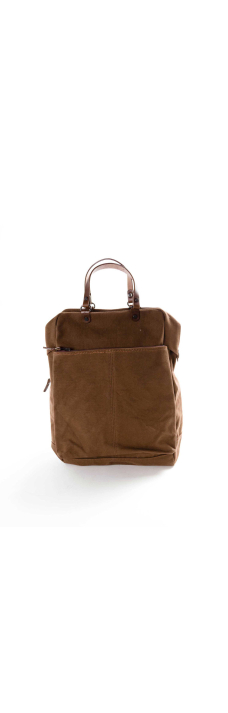 KBS Backpack Zip, brown/brown