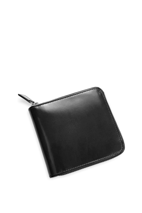 Bi-fold Wallet Zip, Black 1