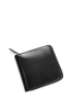 Bi-fold Wallet Zip full, Black 1