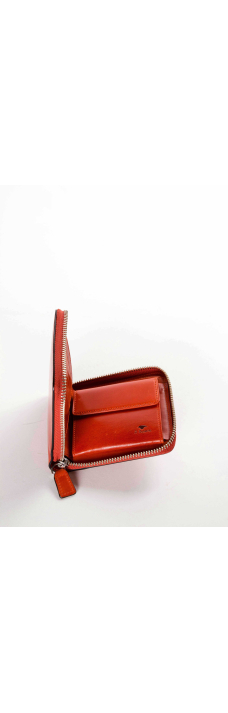 Bi-fold Wallet Zip full, Orange 19