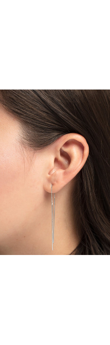 Earring Radius Wire Silver