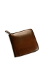 Bi-fold Wallet Zip, Dark Brown 2