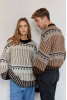 Ethno Sweater, Brown
