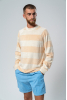 Cunha Sweater, Rose Towel Stripe