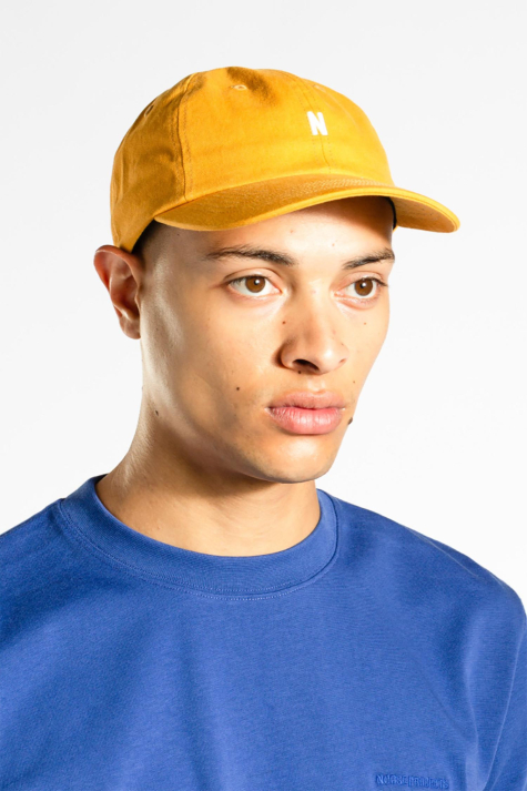Twill Sports Cap, Chrome Yellow