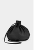 Pleated Balloon Bag 246, Black