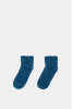Buckle Ankle Socks, Dark Isatis Blue