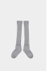 Giant Wool Socks, Melange Grey