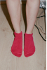 Buckle Ankle Socks, Cuan Pink