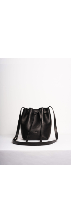 Delta Bucket Bag, Black