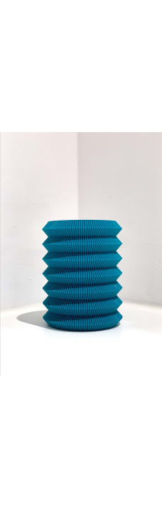 Vase 05, Cerulean Blue