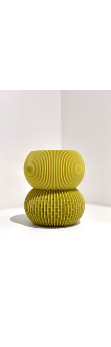 Vase 06, Olive Green