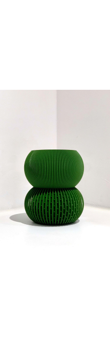 Vase 06, Dark Green