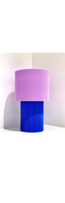 Table Lamp 02, Blueberry/Wisteria Purple