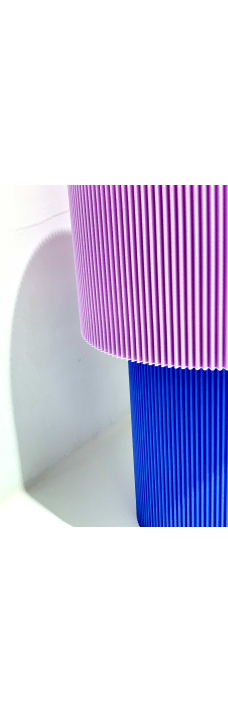 Table Lamp 02, Blueberry/Wisteria Purple