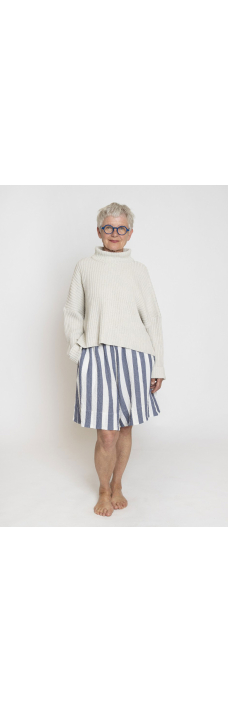 Inger Shorts, Wide Stripe