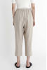 Drawstring Relaxed Trousers, Almond