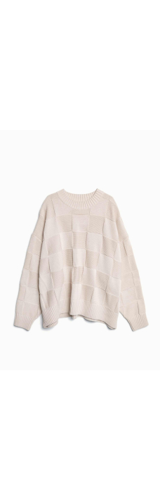 Rover Knit Sweater, Ecru