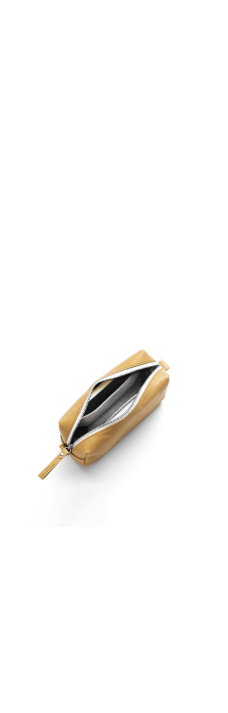Amenity Pouch, Natural Leather