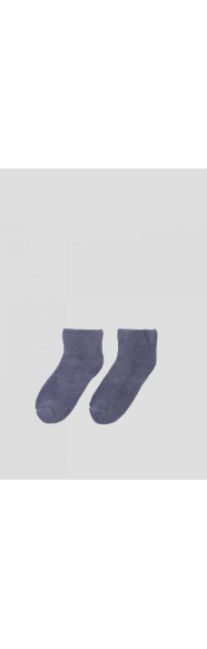 Buckle Ankle Socks, Cove Blue