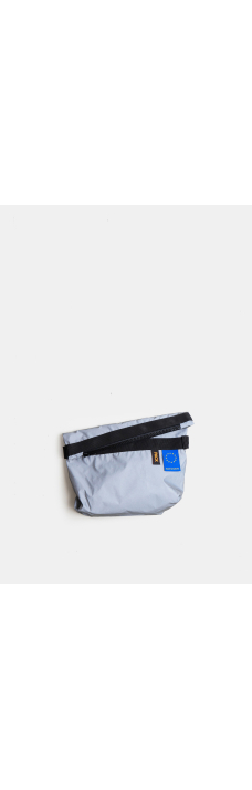 Fold Pouch S, Silver Reflective