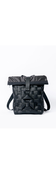 Basket Backpack, Lead Black