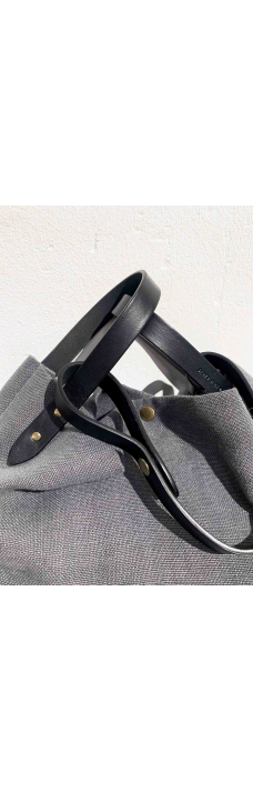 Sack 02 Medium, Grey/Black
