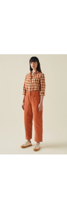 Panelled Cord Trousers, Bridle