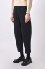 Elastic Pull-Up Trousers, Navy Black