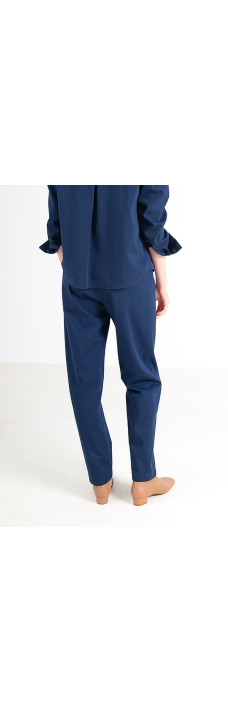 Casual Pant Twill, Azure Blue