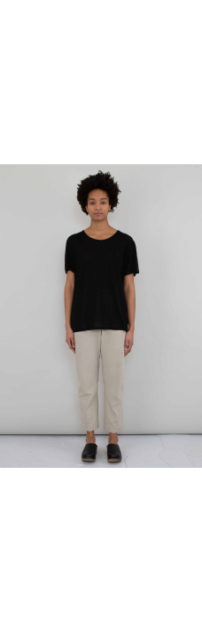 Slouch Tee SS, Black